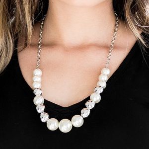 NWT Silver & White Pearls w/ Matching Earrings (Last One)